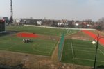 Widok na kompleks boisk sportowych