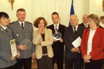2009-10-05 • Najlepsi w Dniu Przedsiębiorczości 2009 - ZSP Nr 1 im. ks. St. Konarskiego i Powiatowa Komenda Policji kolejny raz u Prezydenta RP