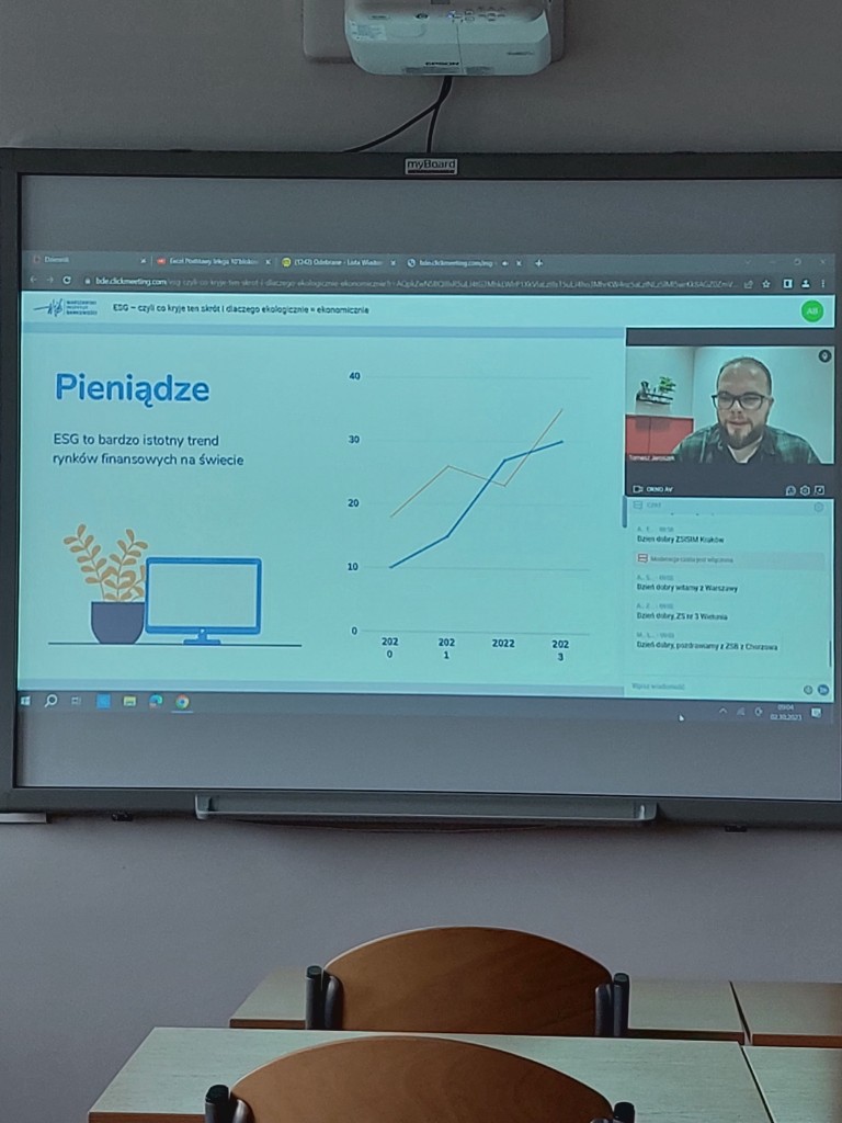 Zdjęcie pracowni ekonomicznej