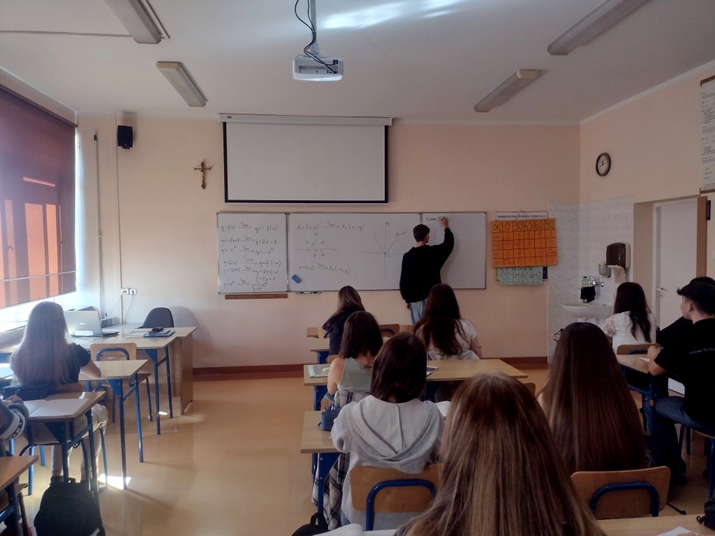 Zdjęcie pracowni matematycznej
