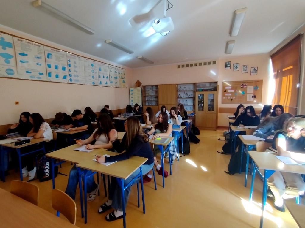 Zdjęcie pracowni matematycznej