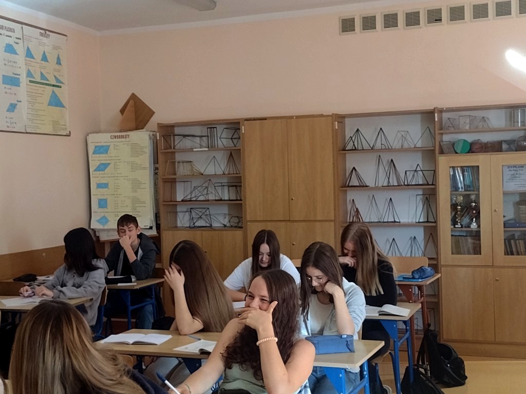 Zdjęcie pracowni matematycznej