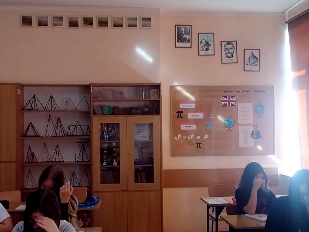Zdjęcie pracowni matematycznej