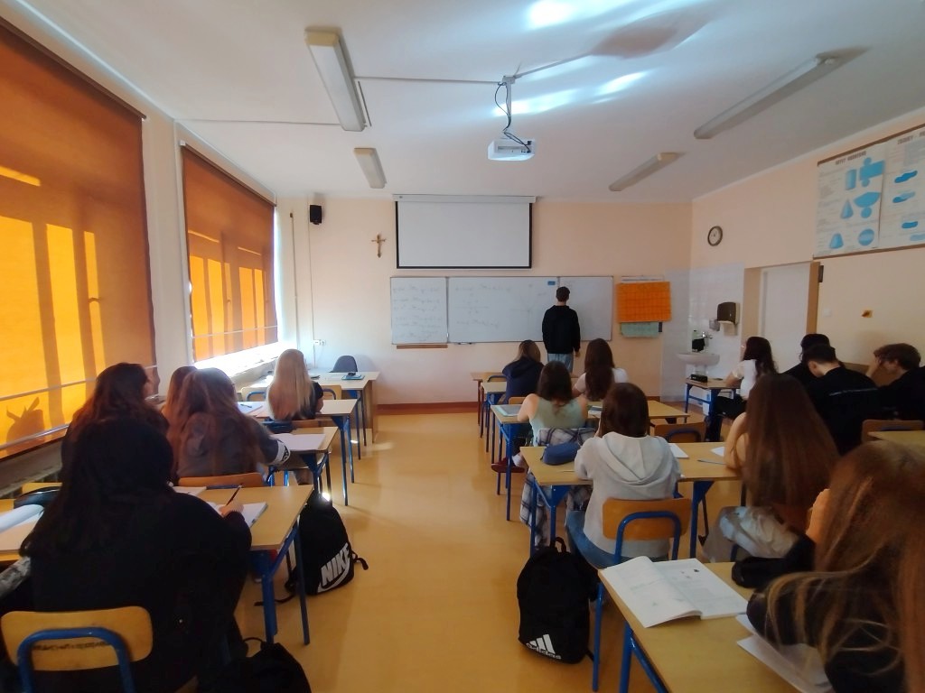 Zdjęcie pracowni matematycznej