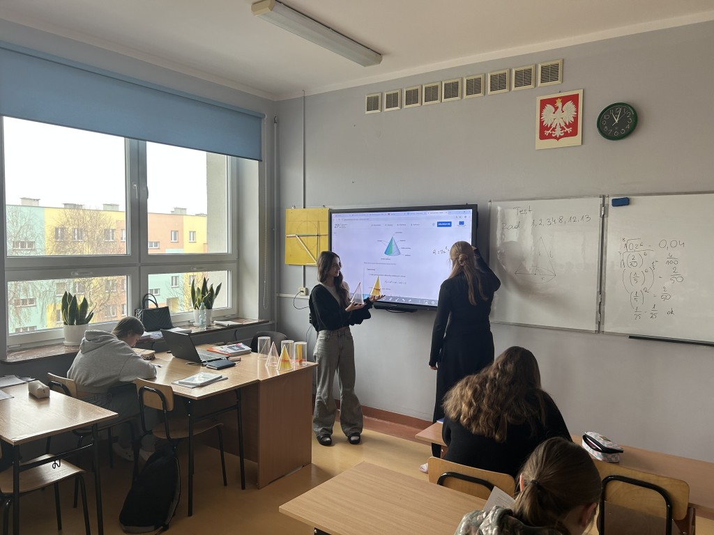 Zdjęcie pracowni matematycznej