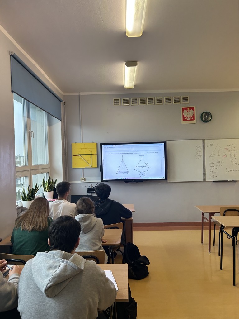 Zdjęcie pracowni matematycznej