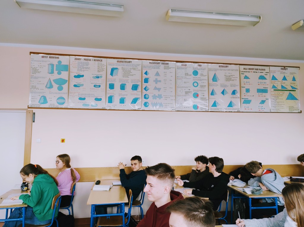 Zdjęcie pracowni matematycznej