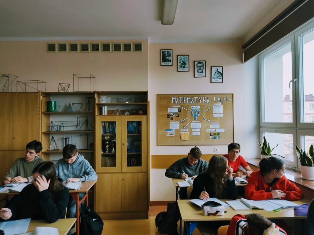 Zdjęcie pracowni matematycznej