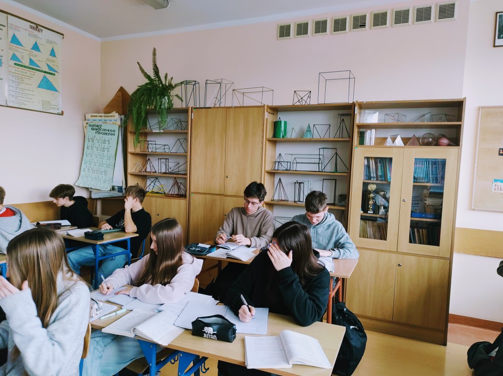 Zdjęcie pracowni matematycznej