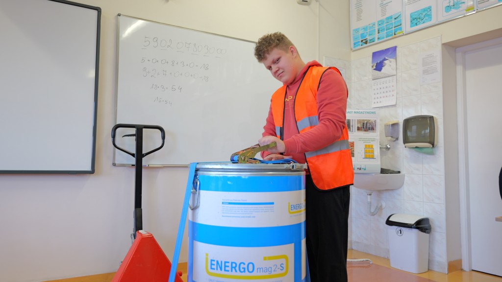 Zdjęcie pracowni logistycznej