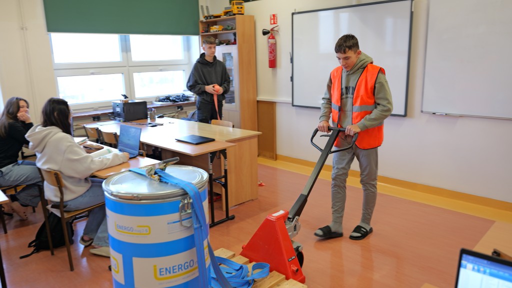 Zdjęcie pracowni logistycznej