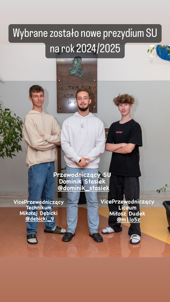 Skład samorządu w roku 24/25