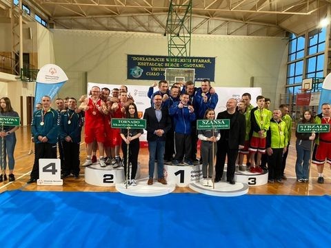 Zdjęcie z zawodów Olimpiady specjalnej