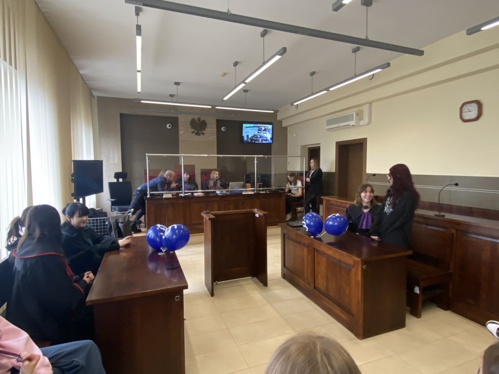 Lekcja prawa w sądzie