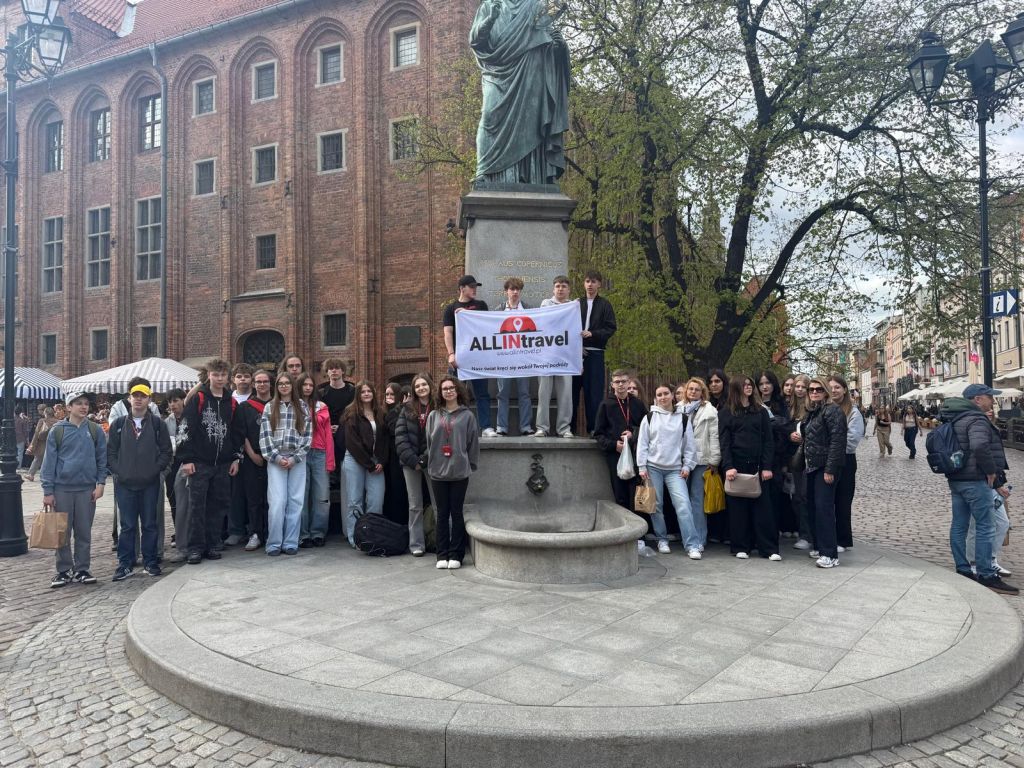 Uczniowie Konarskiego podczas wycieczki